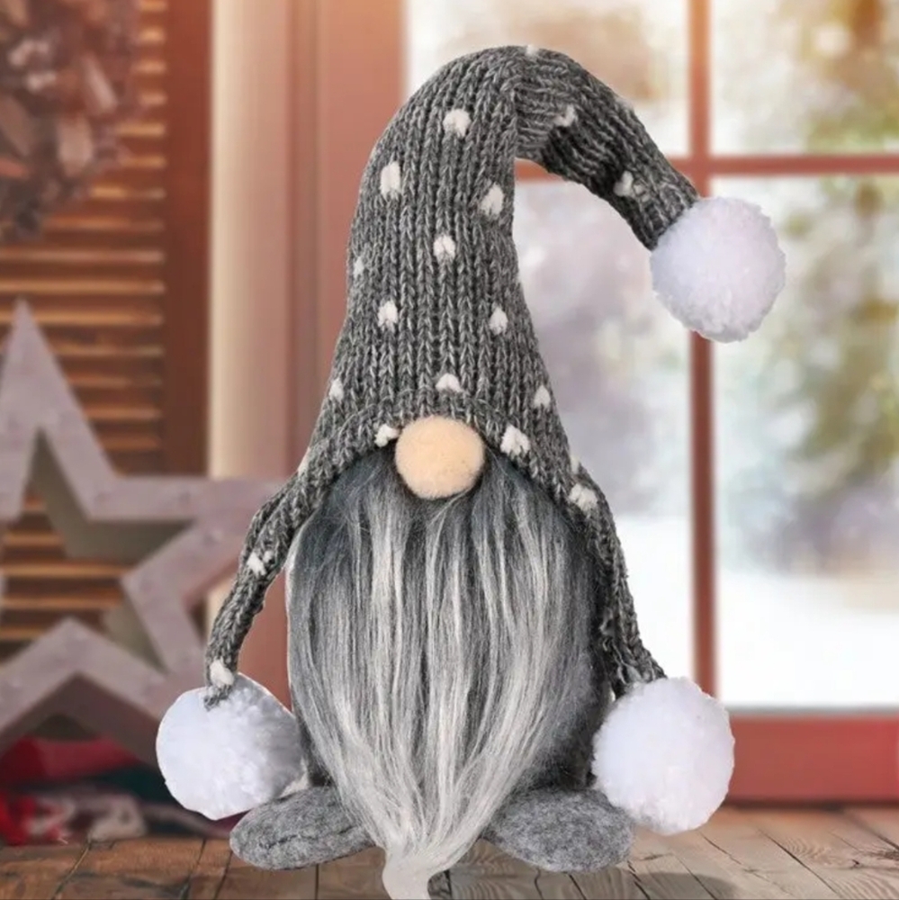 NWT Grey Gnome 11" Tall